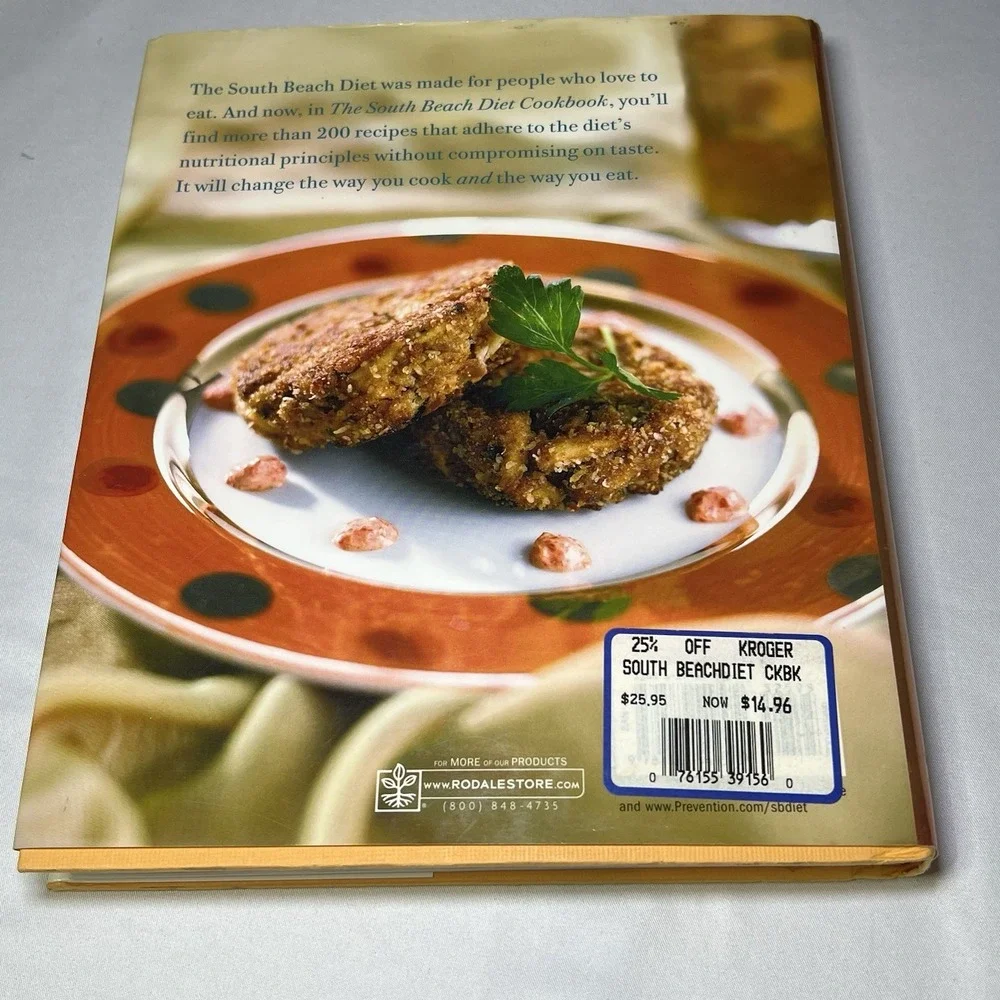 South Beach‎ Diet Cookbook : More Than 200 Delicious Recipies That Fit the...